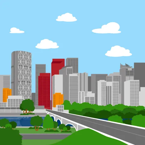 Image showing Calgary buildings