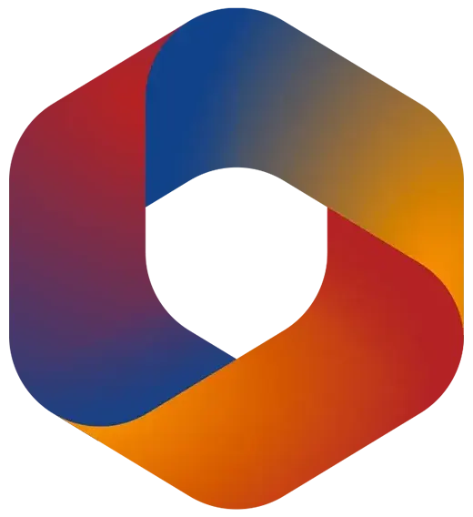 Red Microsoft 365 logo