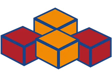 Multicolor Visual Basic for Applications logo